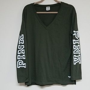 Long sleeve Pink tee